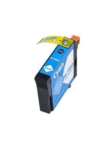 Epson T1592 - Cyan pigmenté - Compatible - Remplace C13T15924010