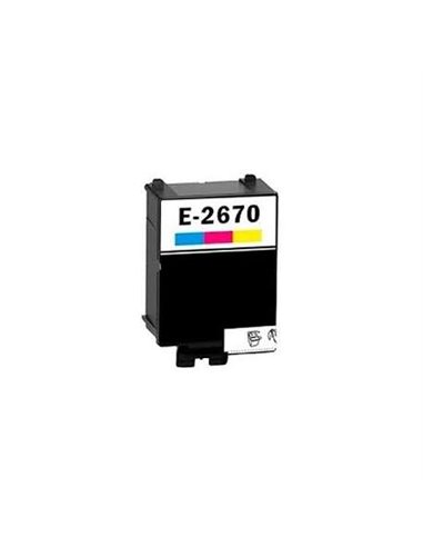 Epson T267 Couleur - Compatible - Remplace C13T26704010