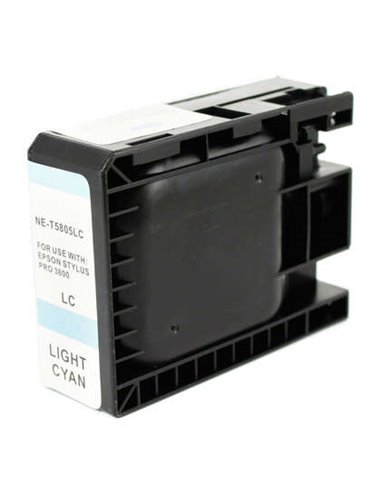 Epson T5805 - Cyan Light Pigmenté - Compatible - Remplace C13T580500