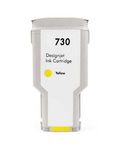 HP 730 - Jaune - Compatible - Remplace P2V70A/P2V64A