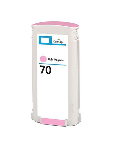 HP 70 - Magenta clair pigmenté - Compatible - Remplace C9455A