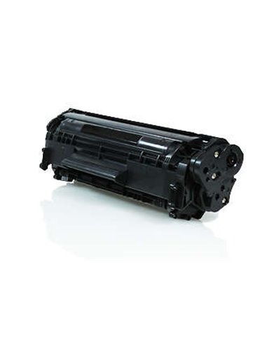 HP Q2612A XL - Cartouche Toner Noir - Compatible - Remplace 12A