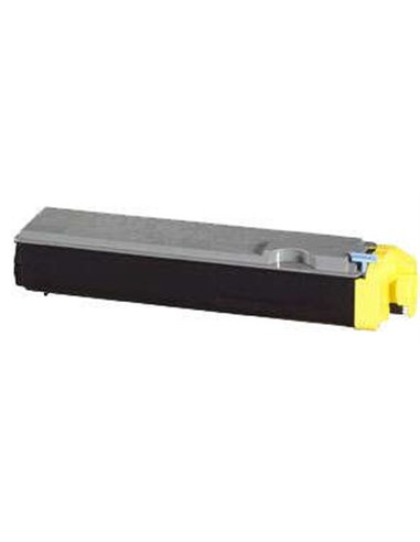 Kyocera TK520 - Cartouche Toner Jaune - Compatible - Remplace 1T02HJAEU0/TK520Y