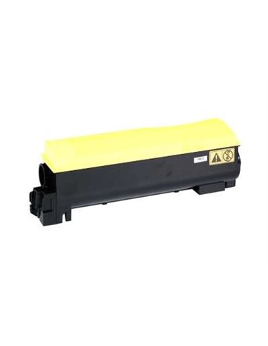 Kyocera TK550 - Cartouche Toner Jaune - Compatible - Remplace 1T02HMAEU0/TK550Y