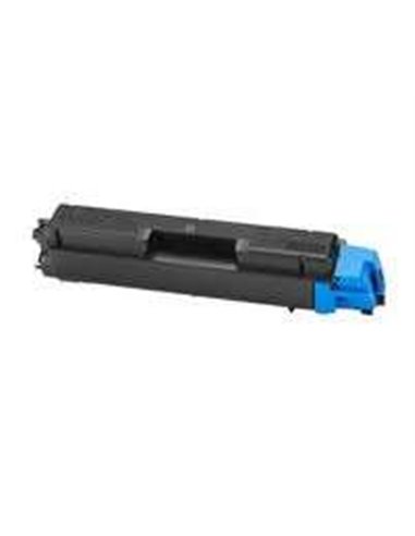 Kyocera TK580 - Cartouche toner cyan - Compatible - Remplace 1T02KTCNL0/TK580C