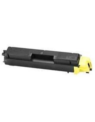 Kyocera TK580 - Cartouche Toner Jaune - Compatible - Remplace 1T02KTANL0/TK580Y