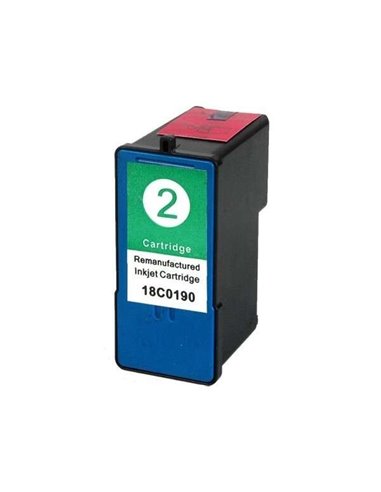 Lexmark 2 Couleurs - Compatible - Remplace 18C0190