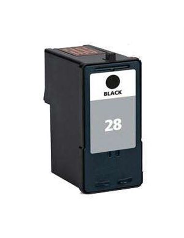 Lexmark 28 - Noir - Compatible - Remplace 18C1528E