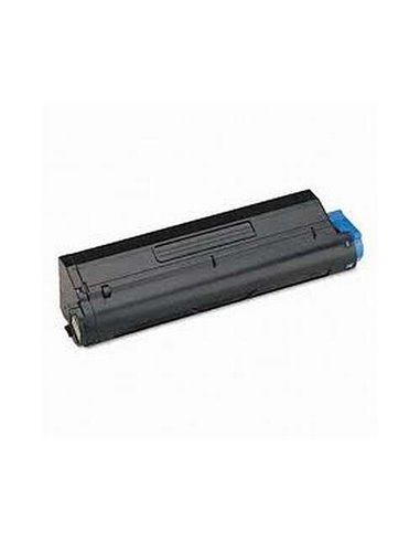 OKI B4600 - Cartouche Toner Noir - Compatible - Remplace 43502002