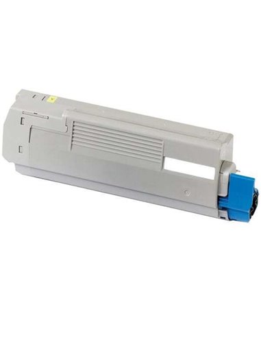 OKI C532DN/C542DN/MC573DN/MC563DN - Cartouche Toner Jaune - Compatible - Remplace 46490605/46490401