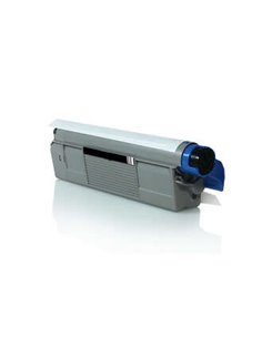 OKI C612 - Cartouche Toner Noir - Compatible - Remplace 46507508