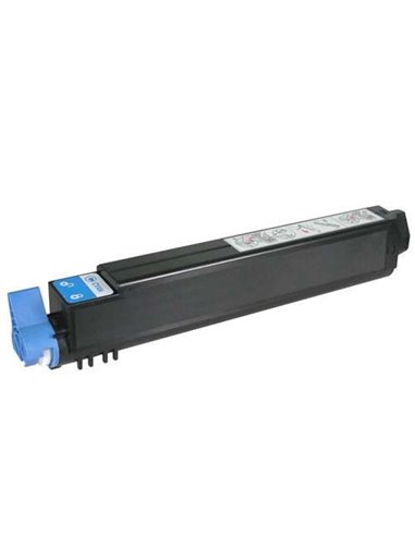 OKI Executive ES3640 - Cartouche Toner Cyan - Compatible - Remplace 42918927