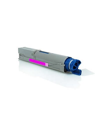 OKI C3520/C3530/MC350/MC360 - Cartouche Toner Magenta - Compatible - Remplace 43459370