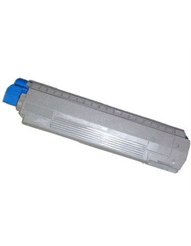 OKI MC851/MC861 - Cartouche toner cyan - Compatible - Remplace 44059167/44059255