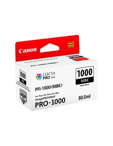 Canon PFI1000 - Noir mat - PFI1000MBK/0545C001