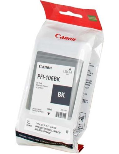 Canon PFI106 - Noir - PFI106BK/6621B001