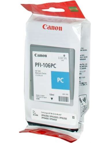 Canon PFI106 - Photo Cyan - PFI106PC/6625B001