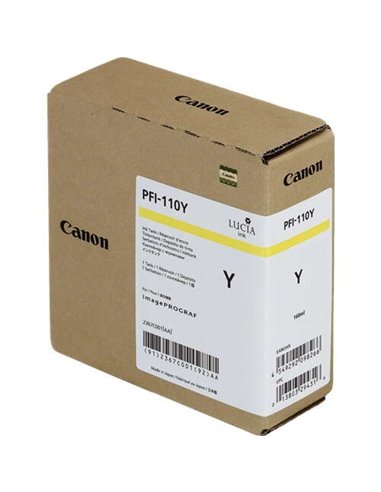 Canon PFI110 - Jaune - 2367C001