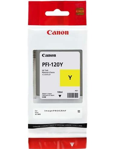 Canon PFI120 - Jaune - 2888C001