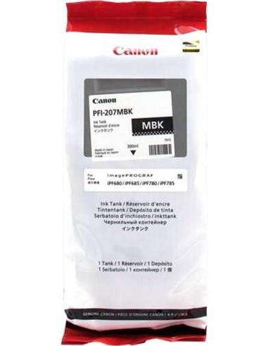 Canon PFI207 - Noir mat - PFI207MBK/8788B001