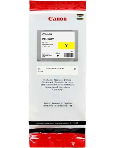 Canon PFI320 - Jaune - 2893C001