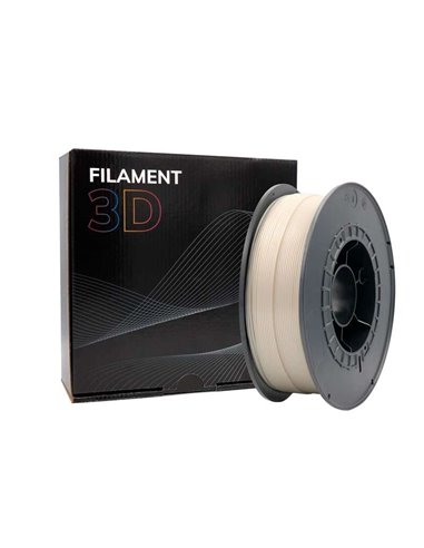 Filament PLA 3D - Diamètre 1,75 mm - Bobine de 1 kg - Couleur Nacre