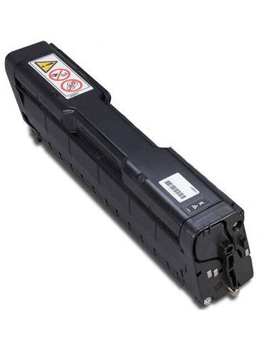 Ricoh MC250/PC300/PC301/PC302 - Cartouche de toner noire - Compatible - Remplace 408340/MC250HBK/408352/MC250BK