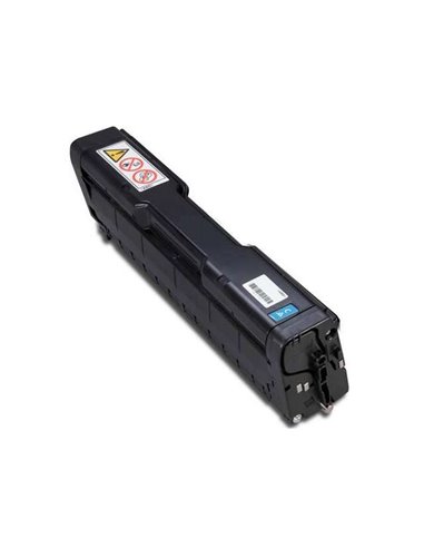 Ricoh MC250/PC300/PC301/PC302 - Cartouche toner cyan - Compatible - Remplace 408341/MC250HC/408353/MC250C