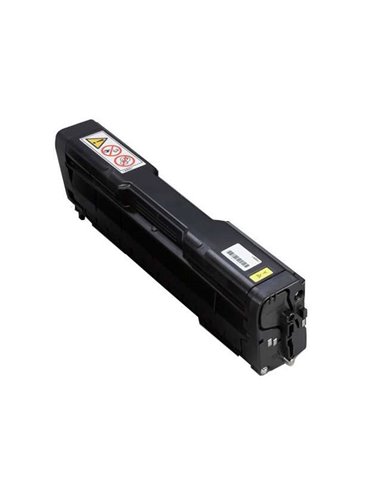 Ricoh MC250/PC300/PC301/PC302 - Cartouche de toner jaune - Compatible - Remplace 408343/MC250HY/408355/MC250Y