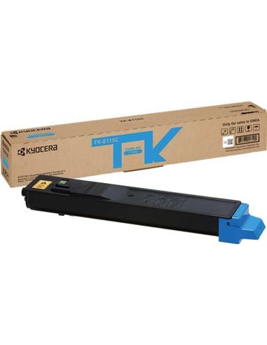 Kyocera TK8115 - Cyan - 1T02P3CNL0/TK8115C