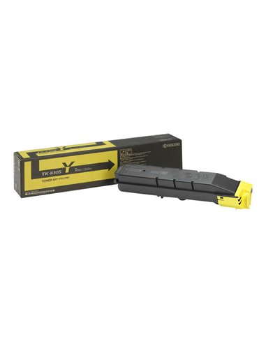 Kyocera TK8305 - Jaune - 1T02LKANL0/TK8305Y