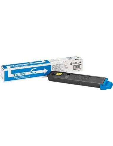 Kyocera TK895 - Cyan - 1T02K0CNL0/TK895C