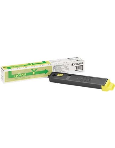 Kyocera TK895 - Jaune - 1T02K0ANL0/TK895Y