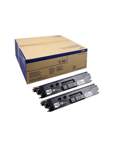 Brother TN329 - Noir - Pack de 2 Cartouches Toner - TN329BKTWIN