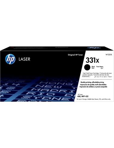 HP W1331X - Noir - 331X