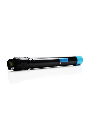 Xerox Phaser 7800 - Cartouche toner cyan - Compatible - Remplace 106R01566/106R01563