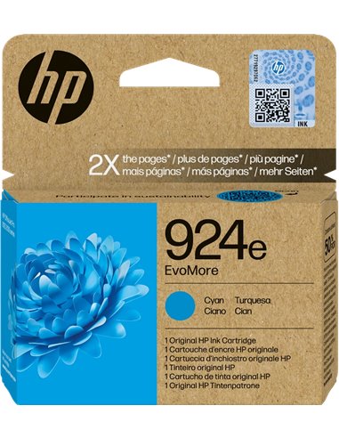 HP 924e - Cyan - 4K0U7NE