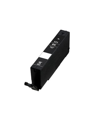 Canon CLI531 - Noir - Compatible - Remplace 6118C001/CLI531BK