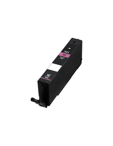 Canon CLI531 - Magenta - Compatible - Remplace 6120C001/CLI531M