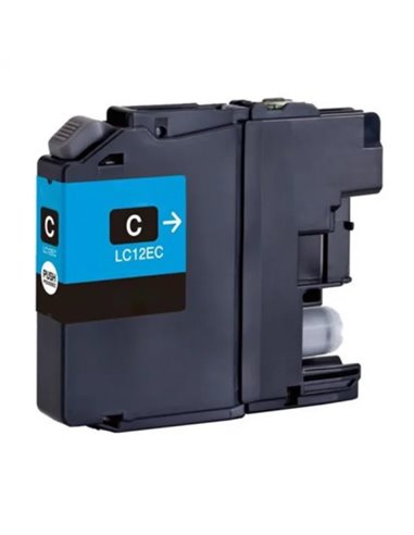 Brother LC12E - Cyan - Compatible - Remplace LC12EC