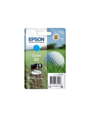 Epson 34 - Epson Balle de Golf - Cyan - Cartouche jet d'encre Epson