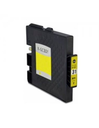 Compatible Ricoh GC31Y - 405691/405704 - Jaune