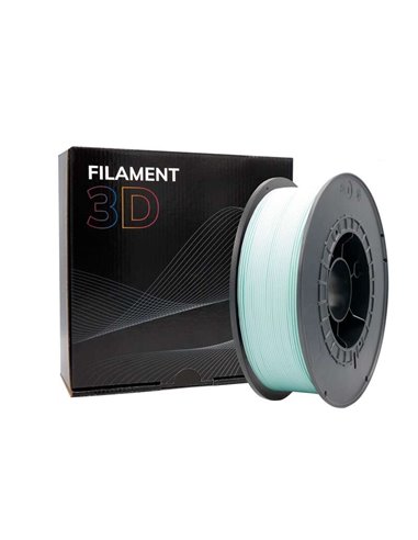 Filament PLA 3D - Diamètre 1,75 mm - Bobine de 1 kg - Couleur Turquoise Light