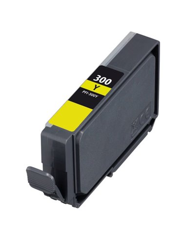 Compatible Canon PFI-300 - 4196C001/PFI-300Y - Jaune