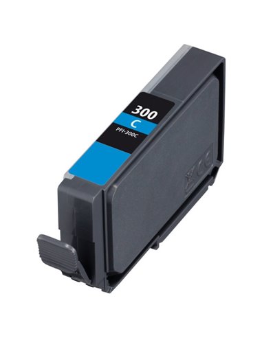 Compatible Canon PFI-300 - 4194C001/PFI-300C - Cyan