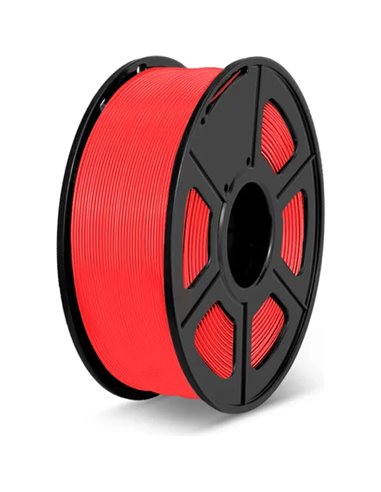 Compatible Filament ASA 3D - Diamètre 1,75 mm - Bobine 1kg - Couleur Rouge