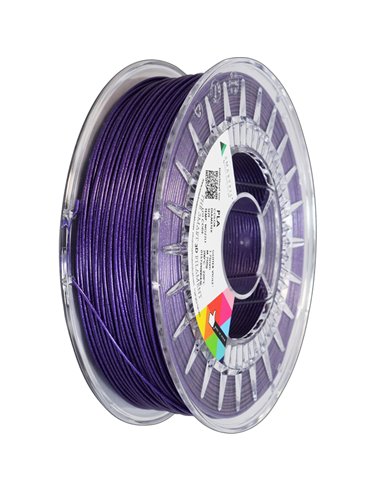 Filament 3D PLA GLITTER - Diamètre 1,75 mm - Bobine 1kg - Couleur Violet