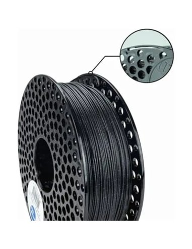 Filament 3D PLA GLITTER - Diamètre 1,75 mm - Bobine 1kg - Couleur - Noir