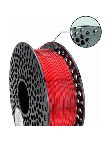 Filament PETG 3D - Diamètre 1,75 mm - Bobine 1kg - Couleur Rouge