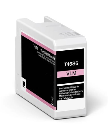 Compatible Epson T46S6 - C13T46S600 - Light Magenta